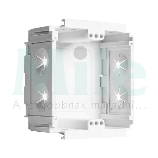 Parapetcsatorna szerelvénydoboz PK110x65-höz KP KOPOS